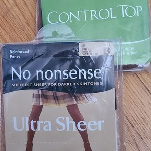 NWT set of 2 No nonsense pantyhose,  $4 if bundled